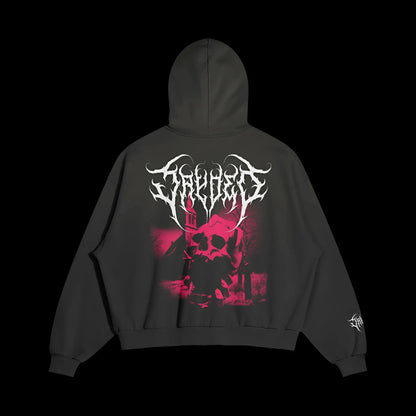"CEMETERY" (RED) HOODIE