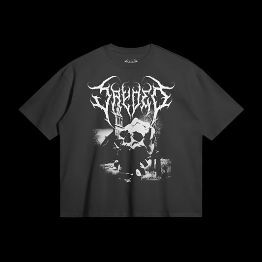 "CEMETERY" (GREY) T-SHIRT