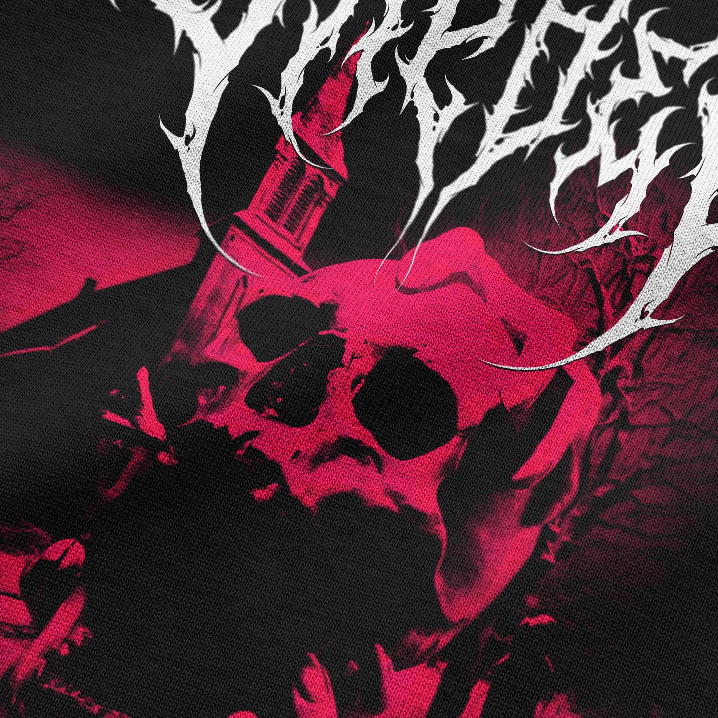 "CEMETERY" (RED) T-SHIRT