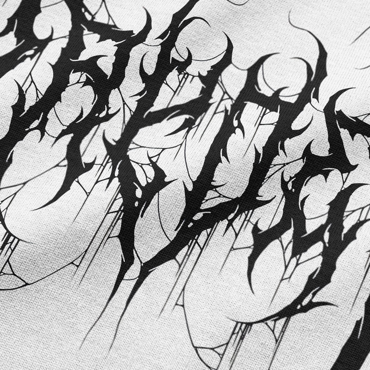 "LOGO" (WHITE) CROP TOP