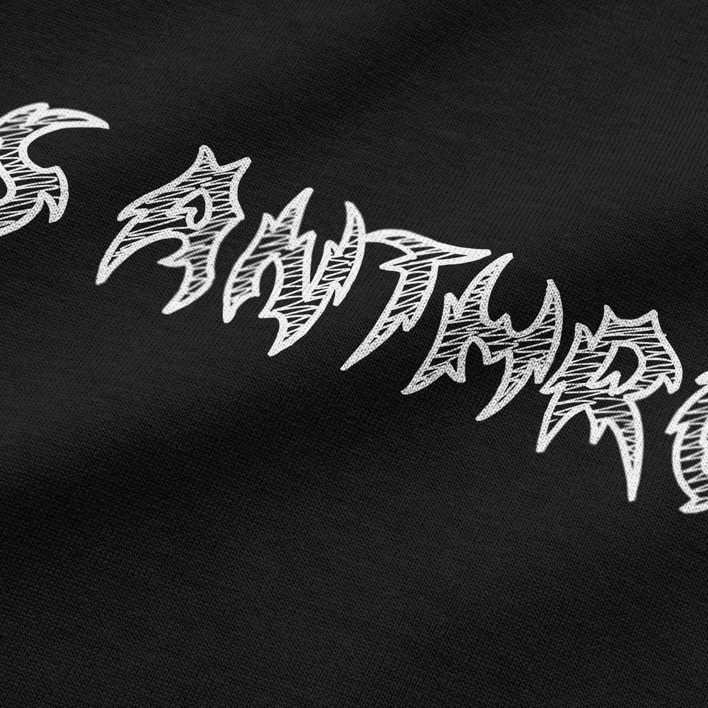 "MISS ANTHROPY" (BLACK) CROP TOP