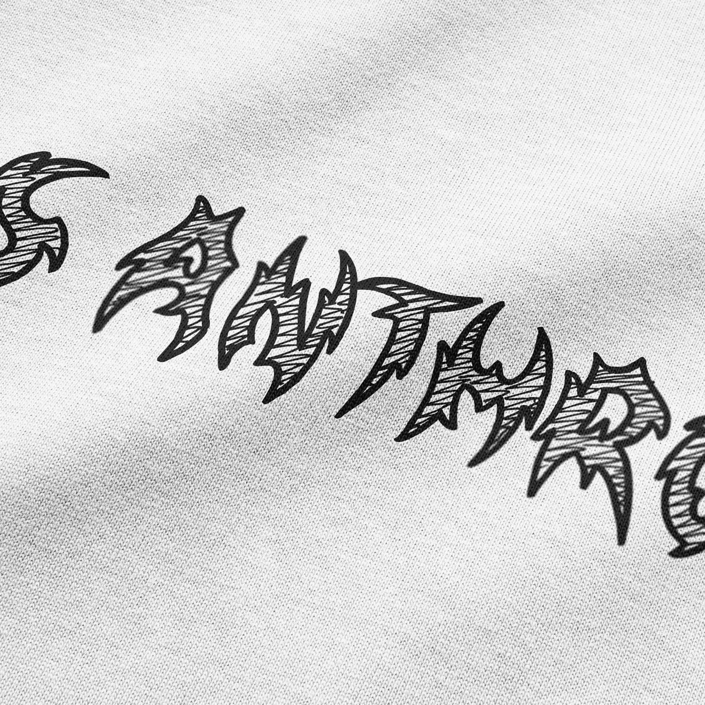 "MISS ANTHROPY" (WHITE) CROP TOP